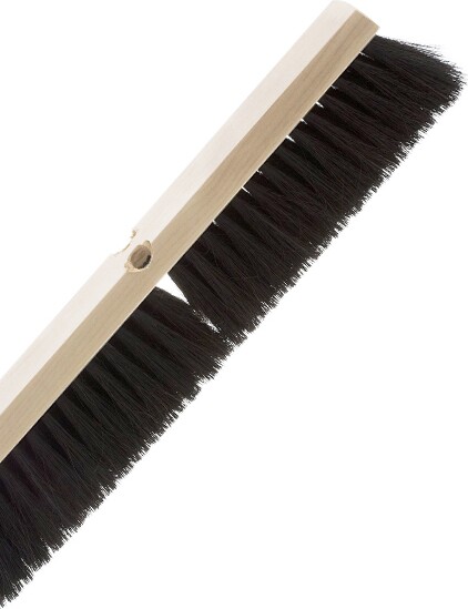 Garage Broom with Wooded Block #CB000188000