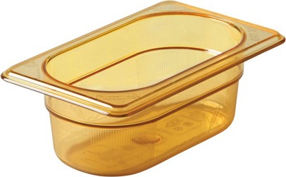 Bac ambre pour préparations pour aliments chauds #RB00200PAMB