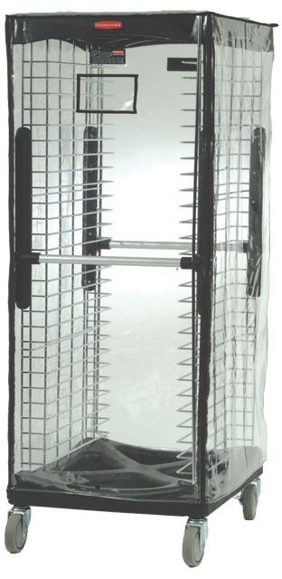 Housse protectrice pour chariot de plateaux alimentaires #RB009F90CLA Housse protectrice pour chariot de plateaux alimentaires #RB009F90CLA