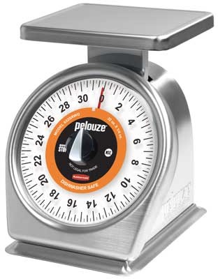 Stainless Steel Scale with Quickstop 6" X 5" #RB632SRWQ00