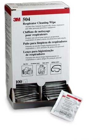 Chiffon de nettoyage pour respirateur 504 #3M000504000 Chiffon de nettoyage pour respirateur 504 #3M000504000