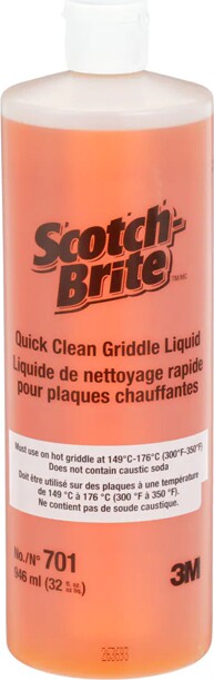 SCOTCH-BRITE Liquide de nettoyage pour plaques chauffantes #3M000701000 SCOTCH-BRITE Liquide de nettoyage pour plaques chauffantes #3M000701000