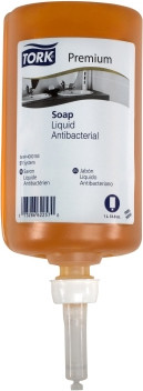 Savon liquide antibactérien avec 0,3% de Triclosan Tork Premium #SC0400015SC Savon liquide antibactérien avec 0,3% de Triclosan Tork Premium #SC0400015SC