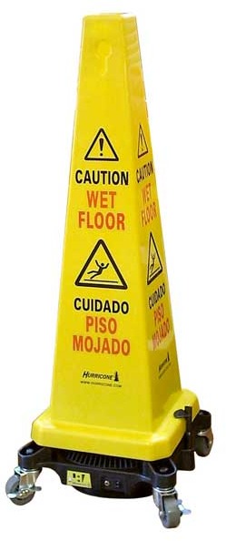 Cordless Floor Dryer Safety Cone, Hurricone #LEHSC600000