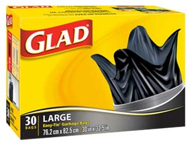 Garbage Bags 77 L Glad #CL001183700 Garbage Bags 77 L Glad #CL001183700
