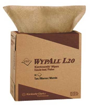 Wypall L20 Brown Wipes Rags #KC047033000