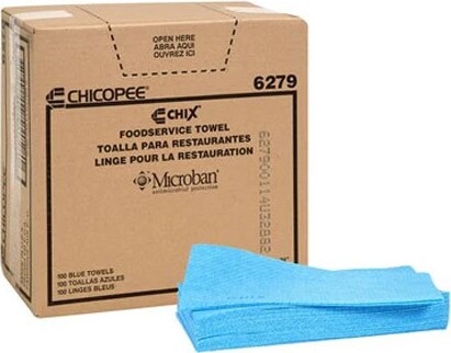 Chix Foodservice Cleaning Towels with Microban #EM006279000