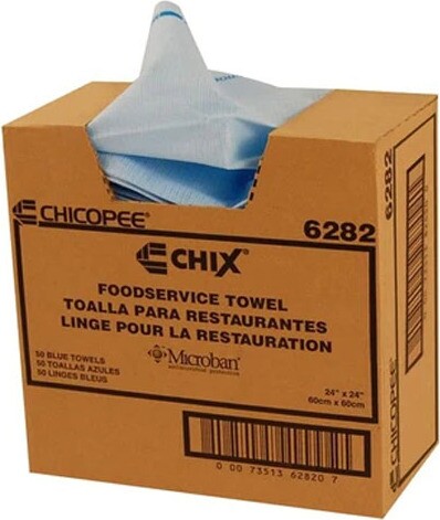 Chix chiffons pour service alimentaire avec Microban #EM006282000