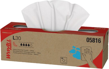 Wypall L30 Chiffons de nettoyage en boîte pop-up #KC005816000