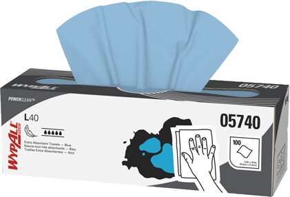 Wypall L40 Lingettes extra robustes bleu #KC005740000