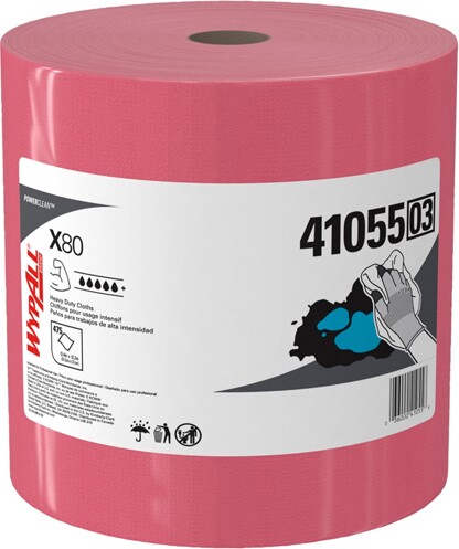 Wypall X80 Heavy Duty Roll Coths #KC041055000
