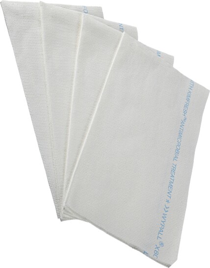 06280 Wypall Antimicrobial Quaterfold Foodservice Cloths #KC006280000