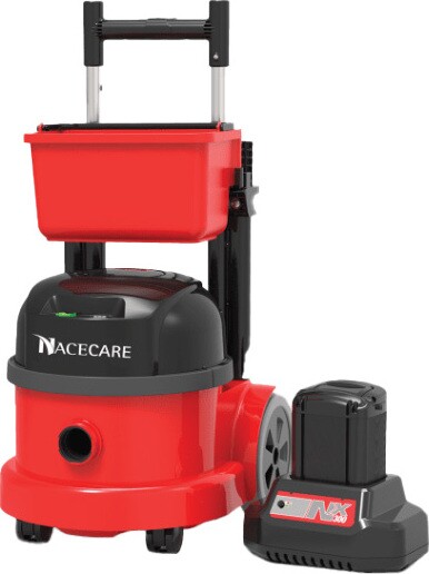 NBV 290NX Battery Powered Dry Vacuum with Storage Caddy 2 Gal #NA802716000