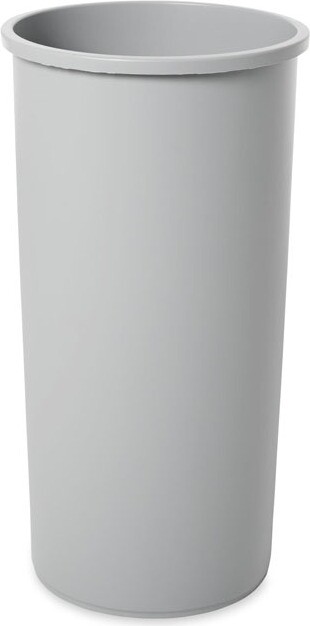 3546 UNTOUCHABLE Round Waste Container 22 gal #RB003546GRI