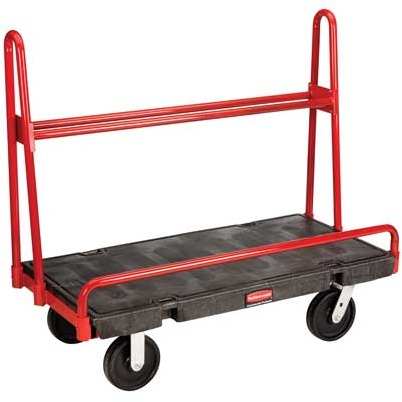 Chariot de manutention avec cadrage en "A" et roues de 8" Rubbermaid #RB004463000