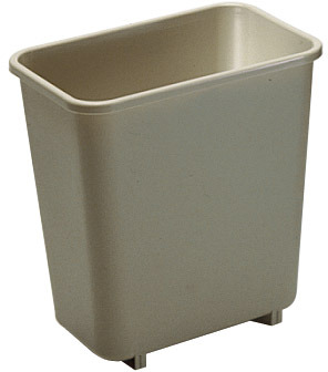 Poubelle Rubbermaid 2952 Deskside #RB002952BEI Poubelle Rubbermaid 2952 Deskside #RB002952BEI