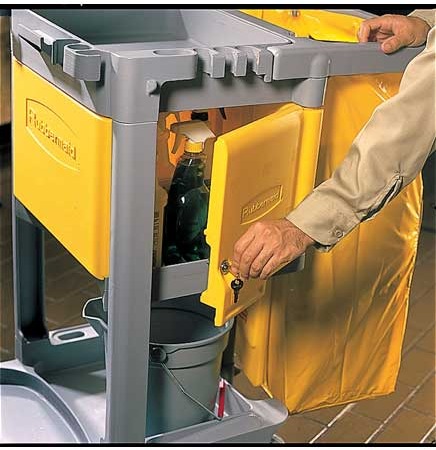 Cabinet verrouillable pour chariot de concierge 6173 #RB006181JAU Cabinet verrouillable pour chariot de concierge 6173 #RB006181JAU
