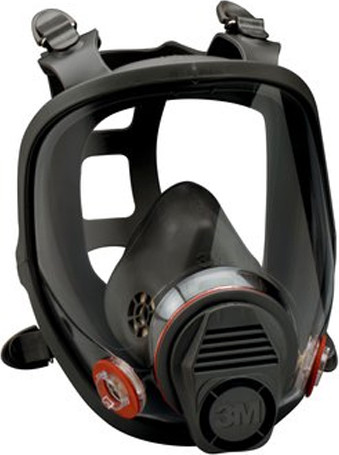 Full-Face Reusable Multi-Gas Respirator 6800 #3M6800DIN00