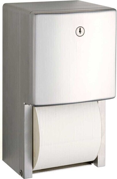 Lockable Double Toilet Tissue Dispenser #BO0B4288000