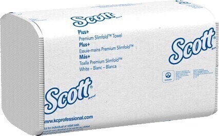 04442 SCOTT Multifold Hand Towel White, 24 x 90 Sheets #KC004442000