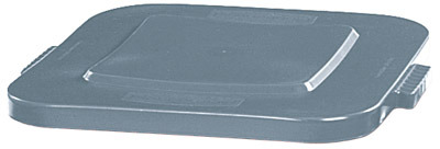 Couvercle pour poubelles carrées 40 gallons Brute #RB003539GRI Couvercle pour poubelles carrées 40 gallons Brute #RB003539GRI
