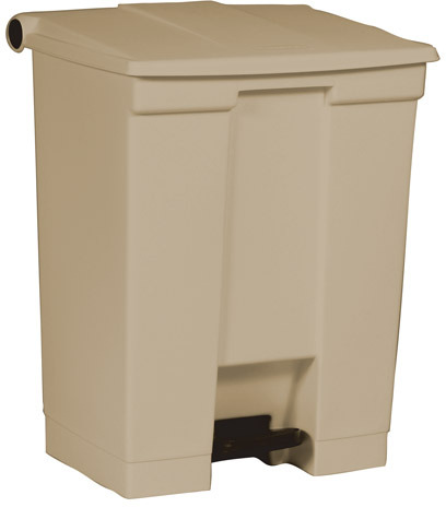 LEGACY Plastic Step-On Waste Container 18 Gal #RB006145BEI