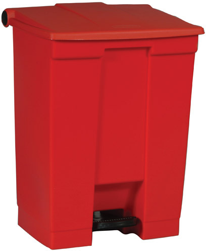 LEGACY Plastic Step-On Waste Container 18 Gal #RB006145ROU