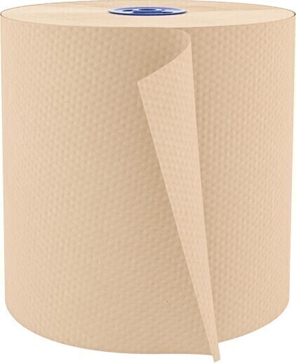 T115 TANDEM PERFORM  Brown Paper Towel, 6 x 775' #CC00T115000