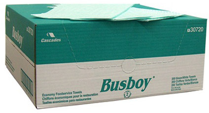 Chiffons pour services alimentaires Busboy #PW030720000 Chiffons pour services alimentaires Busboy #PW030720000