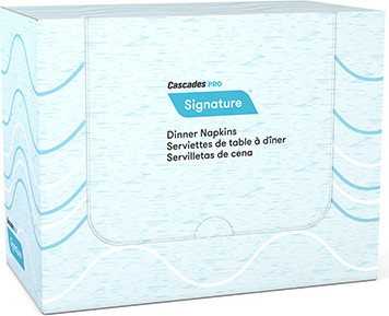 Serviettes de table à dîner en toile Signature (400 par caisse) #CC00N690000 Serviettes de table à dîner en toile Signature (400 par caisse) #CC00N690000