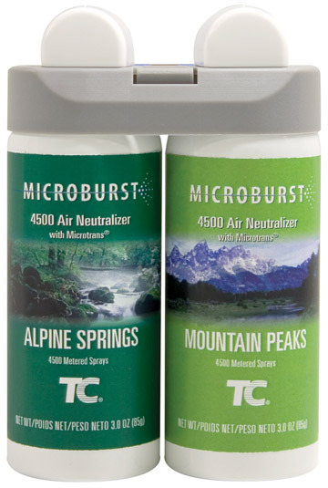 Continuous Air Freshener Air Neutralizer Microburst® 4500 Duet Refill #TC348595000