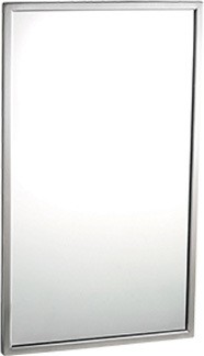 Satin Finish Welded-Frame Mirror #BOB29024360