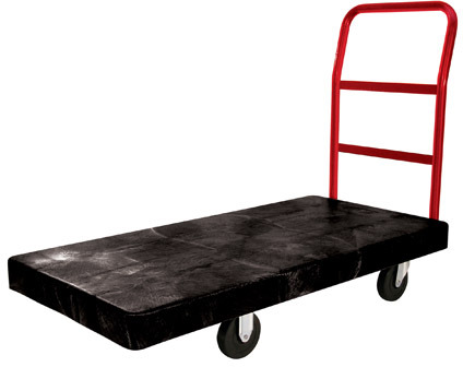 Chariot à plate-forme Rubbermaid 4433 #RB004433NOI Chariot à plate-forme Rubbermaid 4433 #RB004433NOI