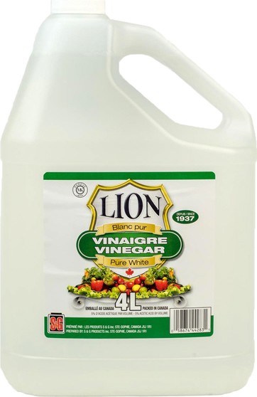 LION Vinaigre blanc pour neutraliser les planchers #MY025585000