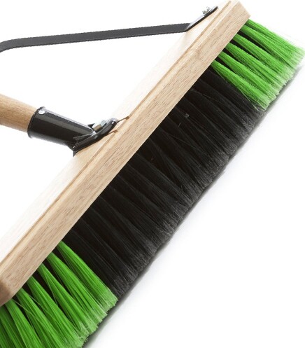 Fine Preassembled Sweep Push Broom with Handle and Brace #AG099942000