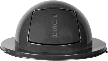 Couvercle en dôme pour poubelles H55, H55E, MT32 et SBR52 Rubbermaid #RB001855NOI Couvercle en dôme pour poubelles H55, H55E, MT32 et SBR52 Rubbermaid #RB001855NOI