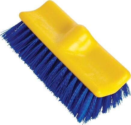 Rubbermaid FG633700BLUE 10 Polypropylene Bi-Level Scrub Brush, Blue