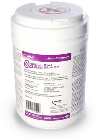 Lingettes désinfectantes RTU Oxivir TB #JH5144708UN
