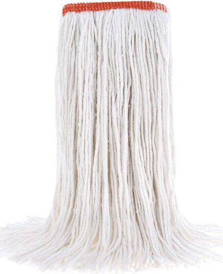 Ez-Change Rayon Narrow Band Wet Mop, Cut-end, White #AG014012000