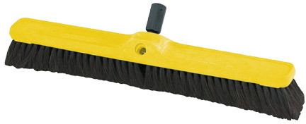 Plastic Push Broom 24" with Tampico Fibers #RB009B03000