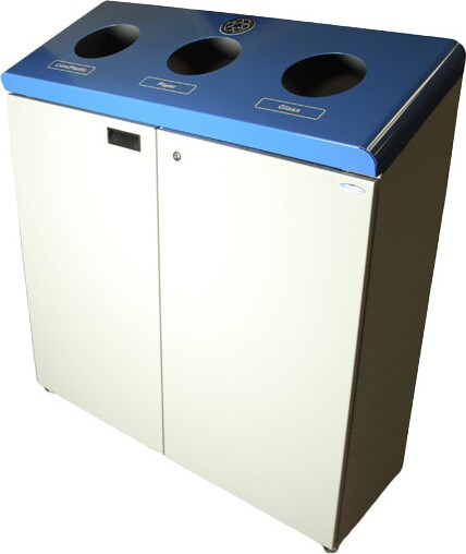 316 3-Stream Recycling Station 51 Gal #FR000316000 316 3-Stream Recycling Station 51 Gal #FR000316000