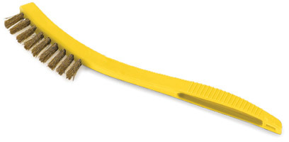 Brosse pour carreaux et joints avec poils en laiton #RB009B57000 Brosse pour carreaux et joints avec poils en laiton #RB009B57000