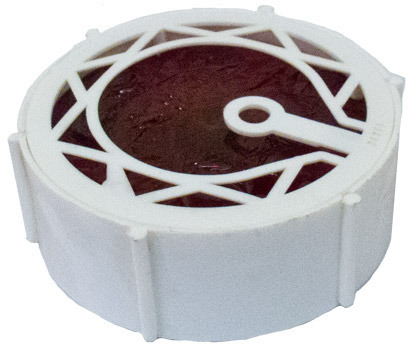 Bloc désodorisant avec support de plastique, 3 oz #RC00962P000 Bloc désodorisant avec support de plastique, 3 oz #RC00962P000