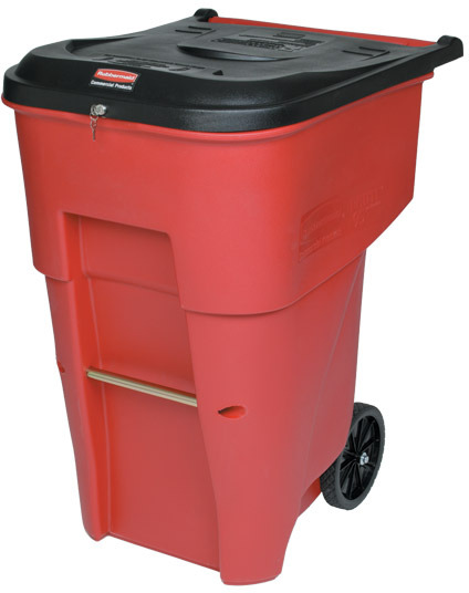 Poubelle sur roues pour déchets médicaux 95 gallons Brute #RB009W20ROU