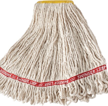 Web Foot, Synthetic Mop, Narrow Band, Looped-end, White #RBA11106BLA Web Foot, Synthetic Mop, Narrow Band, Looped-end, White #RBA11106BLA