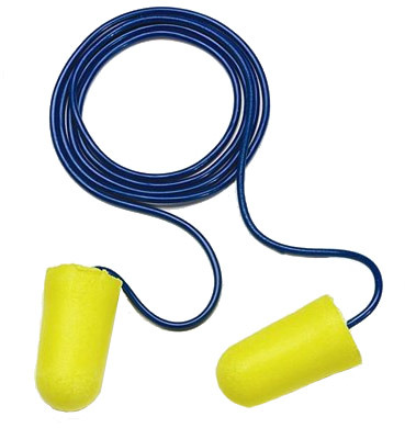 Corded Foam Earplugs Taperfit #TQ0SE919000 Corded Foam Earplugs Taperfit #TQ0SE919000