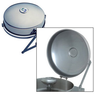 Couvert pour douche oculaire en acier inoxydable 11" dia. #SE009102000 Couvert pour douche oculaire en acier inoxydable 11" dia. #SE009102000