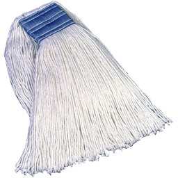 Dura Pro, Synthetic Wet Mop, Wide Band, Cut-end, White #RB00F559BLA