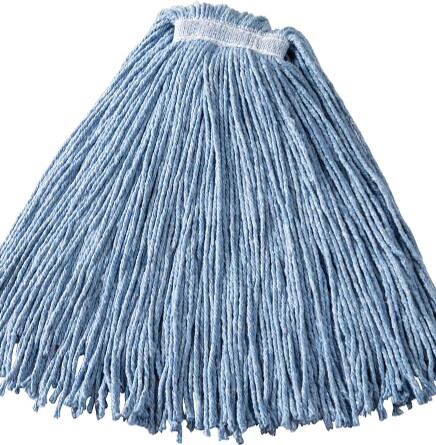 Dura Pro, Synthetic Wet Mop, Narrow Band, Cut-End, Blue #RB00F517BLE Dura Pro, Synthetic Wet Mop, Narrow Band, Cut-End, Blue #RB00F517BLE