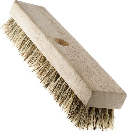 Brosse à récurer 11" en fibres Union naturelle #AG000334000 Brosse à récurer 11" en fibres Union naturelle #AG000334000